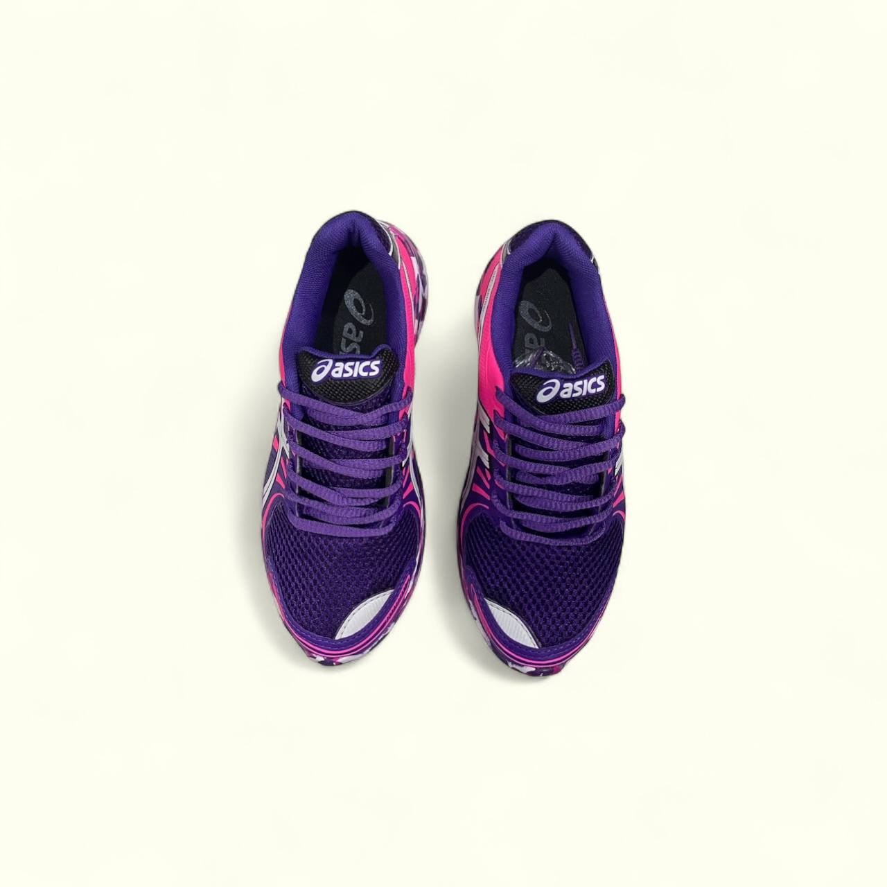 asics gel rosa roxo